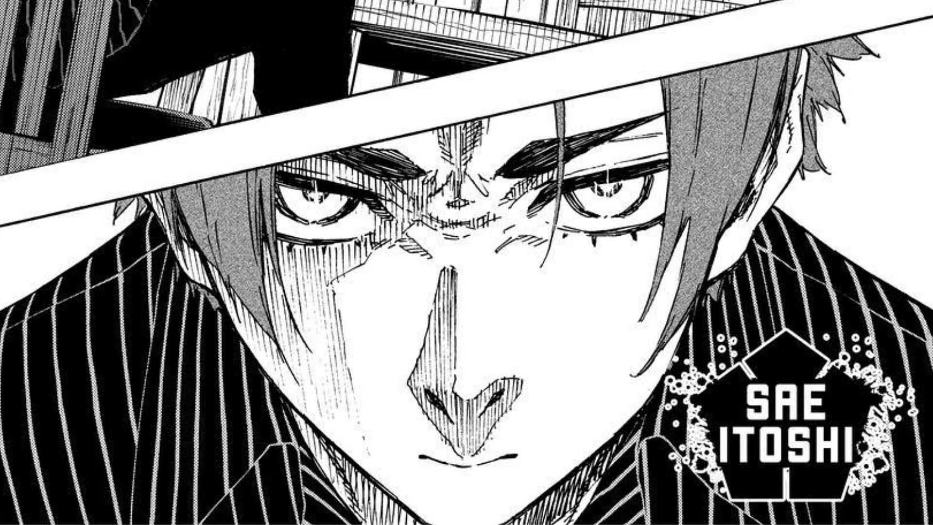 Sae Itoshi as seen in Blue Lock chapter 307 (Image via Kodansha)